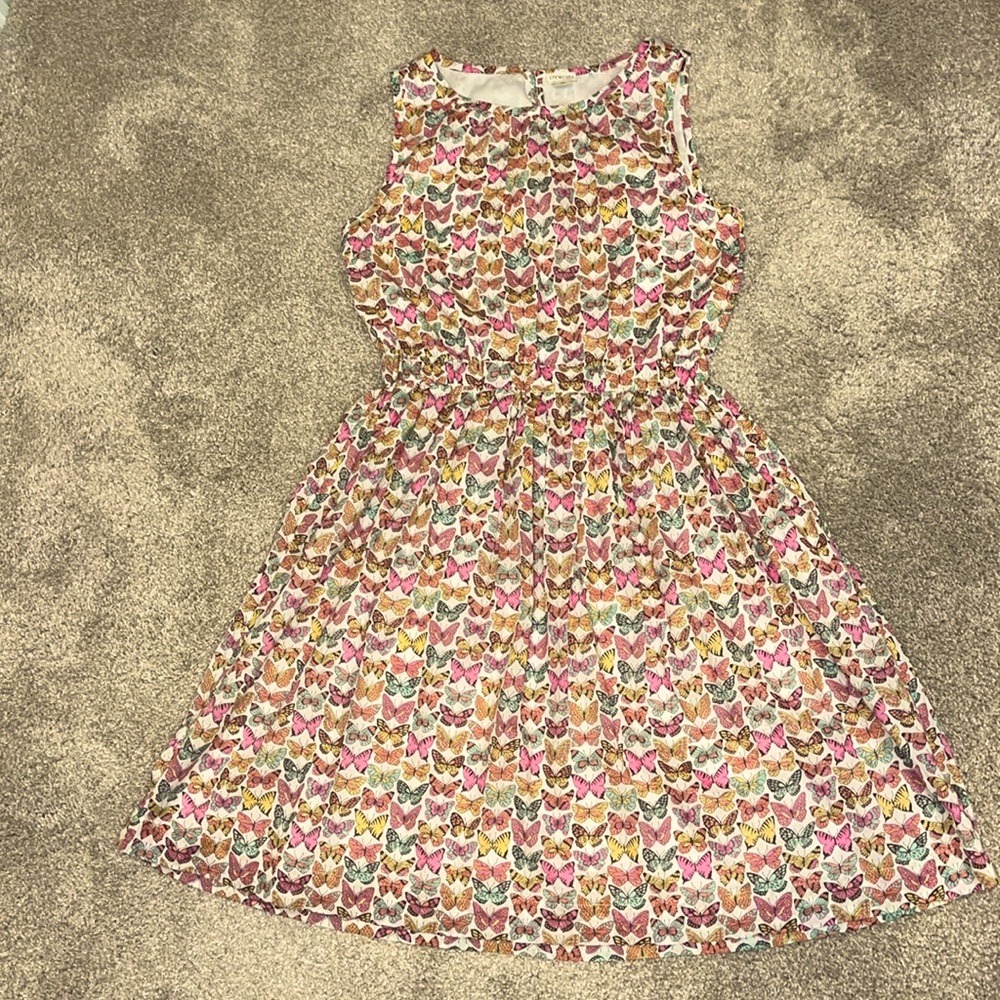 Crewcuts Girls’ 16 Spring Summer Easter Dress Butterflies Cotton